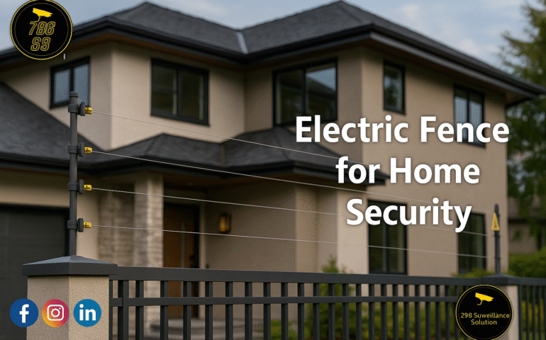 electric fence for home security