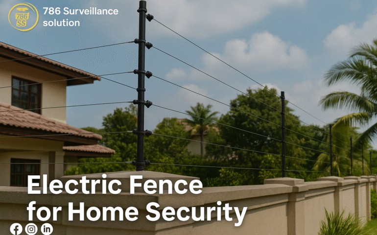 electric fence for home security